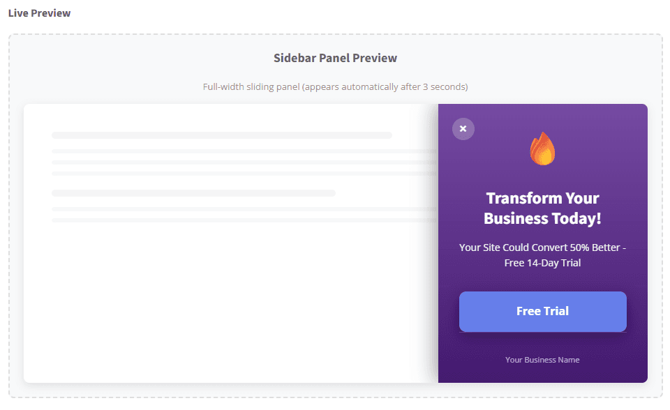 AI Sidebar Banner preview