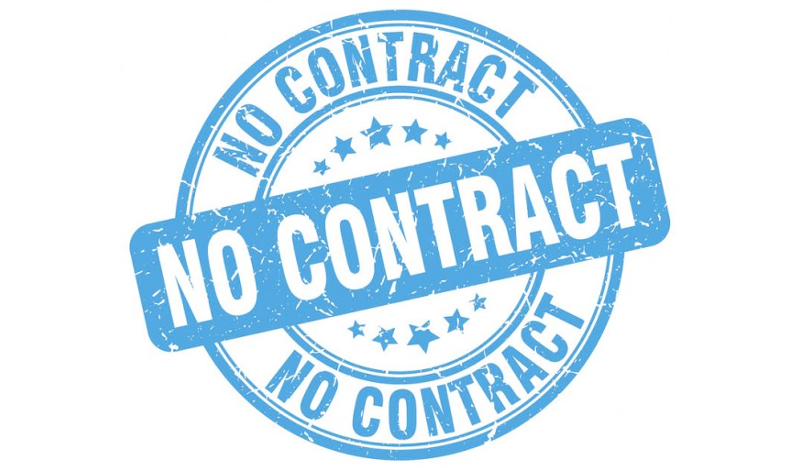 Month-to-month, No Contracts